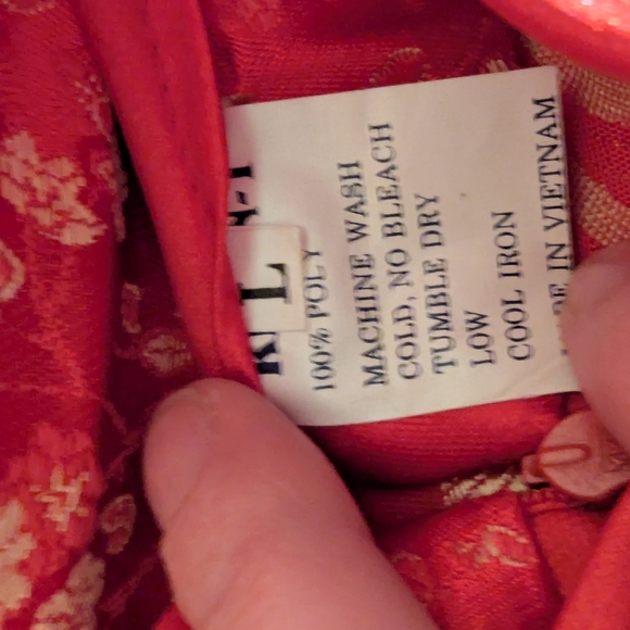 Red Embellished Maxi Dress with Mock Neck - Picture 14 of 16